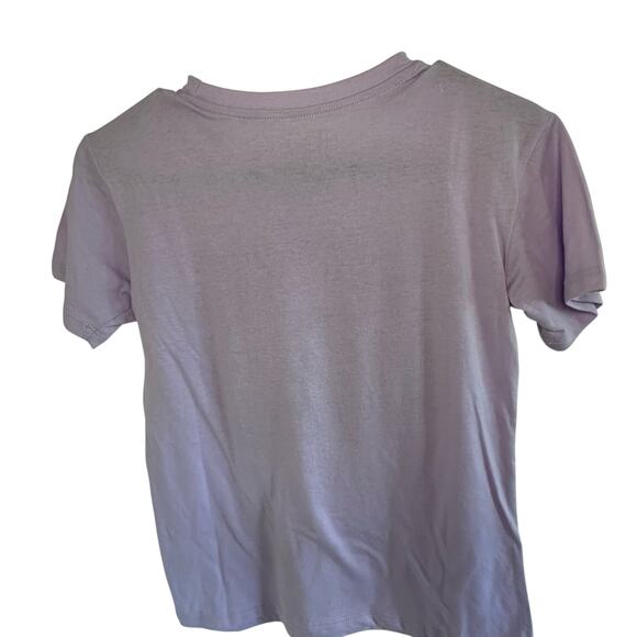 Nwt kids freeze purple Tshirt ”he is risen” easter christian size large - Picture 2 of 4